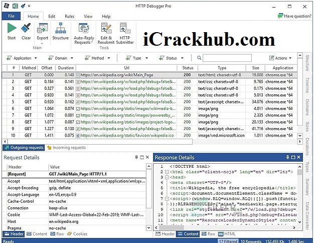 HTTP Debugger Pro Crack